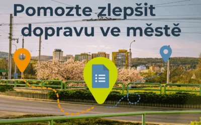 Pomozte zlepšit dopravu ve městě – vyplňte Průzkum dopravního chování